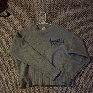 a new day Gray Crew Neck Sweater